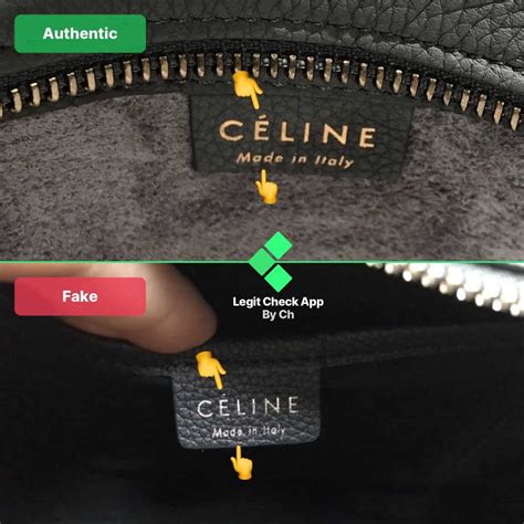 celine ava bag fake vs real|authentic or fake celine bags.